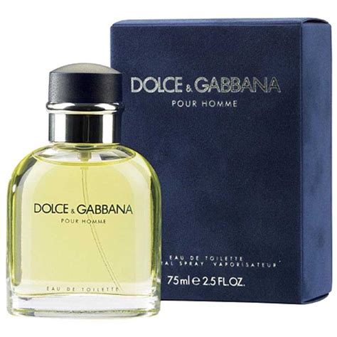 eau de toilette homme dolce gabbana|Dolce & Gabbana pour homme 75ml.